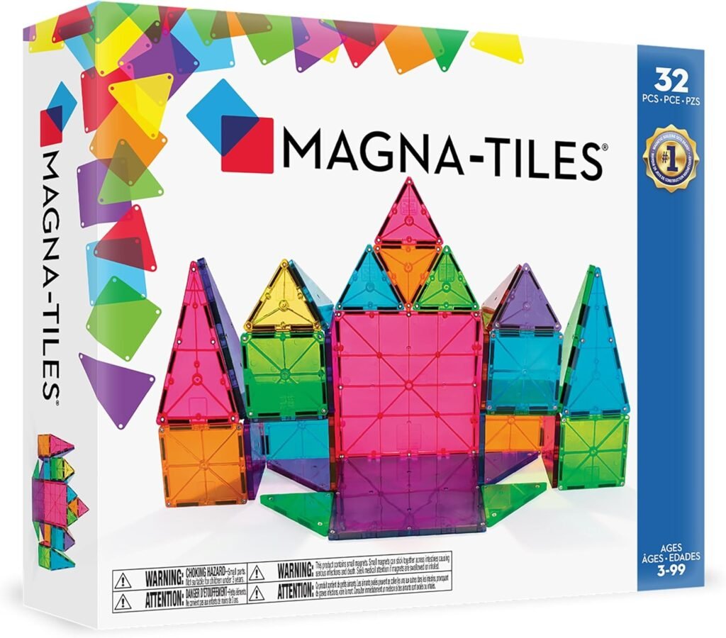 magna tiles clear colors set