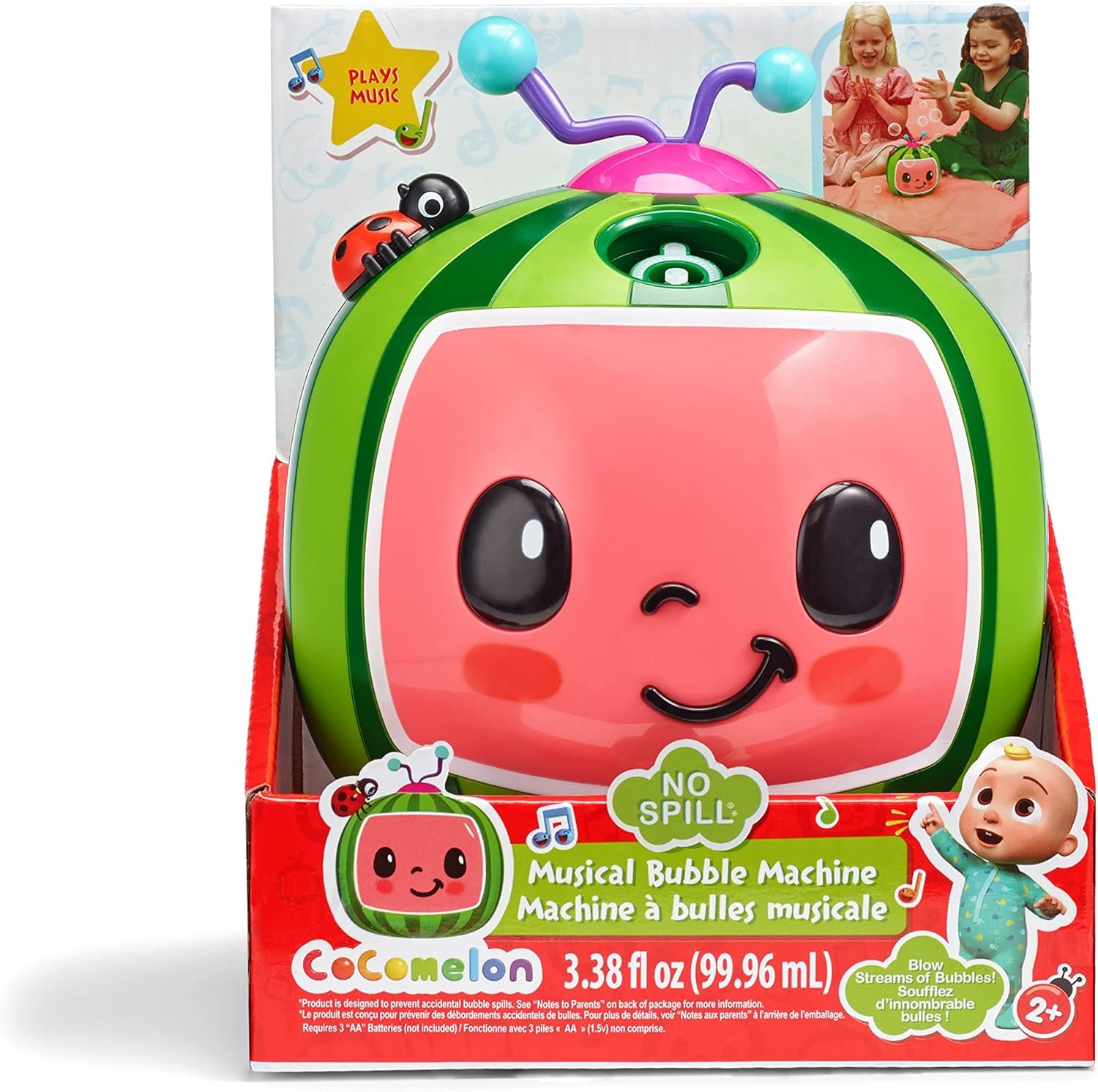 cocomelon musical no spill bubble maker cocomelon musical no spill bubble maker